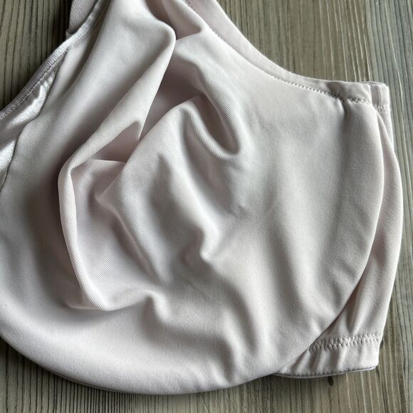 Olga Full Coverage Balconette Bra Pink Satin With Bow Detail Size 40DD - Picture 3 of 7